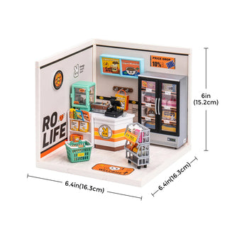 Rolife Energy Supply Store DIY Miniature Kit