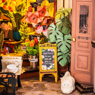 Floral Corner Book Nook