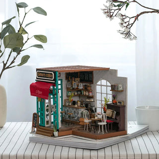 Rolife Simon's Coffee DIY Miniature Kit