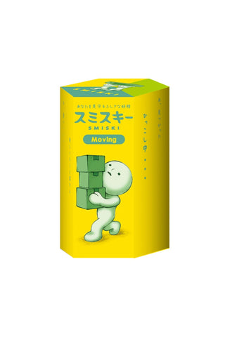 SMISKI moving glow mini mystery box with front character graphic