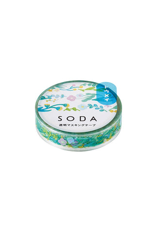 SODA Clear Tape 10mm Garden