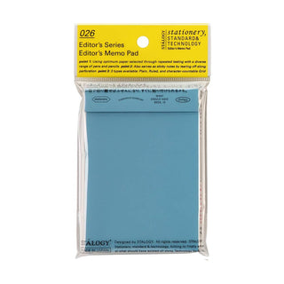 STÁLOGY 026 Editor's Series Memo Pads