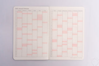 STÁLOGY 2025 Monthly B6 Slim Planner