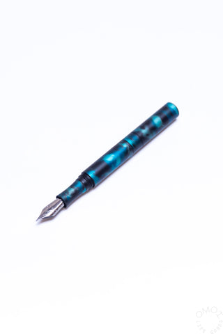 Schon DSGN Anodized Aluminum "Pocket 6" Fountain Pen Ocean Depths