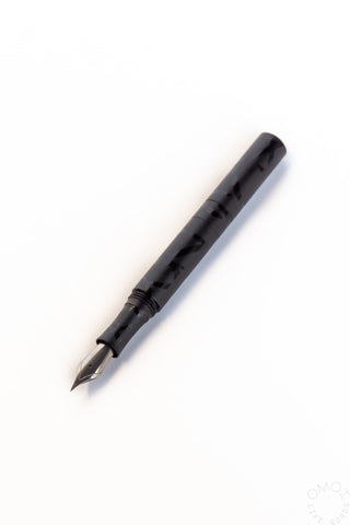 Schon DSGN Anodized Aluminum "Pocket 6" Fountain Pen 3D Black