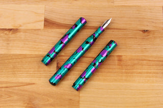 Schon DSGN Anodized Aluminum "Pocket 6" Fountain Pen Trapper Keeper