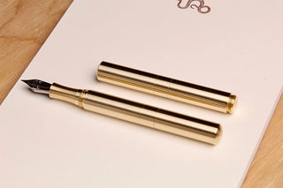 Schon DSGN Solid Brass "Pocket 6" Fountain Pen