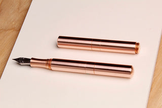 Schon DSGN Solid Copper "Pocket 6" Fountain Pen