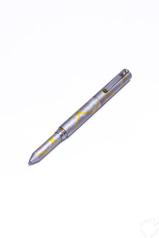 Schon DSGN The Machined Pen V2 Saffron Cement