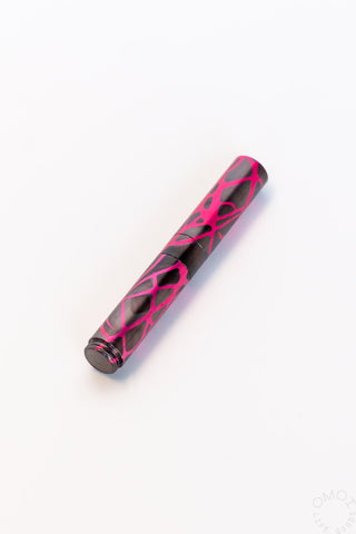Schon DSGN Anodized Aluminum "Pocket 6" Fountain Pen Pink Smoke