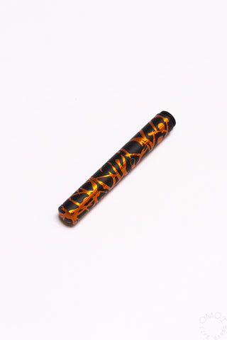 Schon DSGN Anodized Aluminum "Pocket 6" Fountain Pen 3D Orange