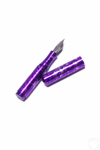 Schon DSGN Anodized Aluminum "Pocket 6" Fountain Pen Purple