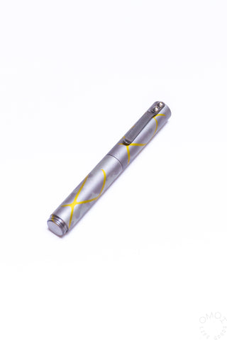 Schon DSGN The Machined Pen V2 Saffron Cement