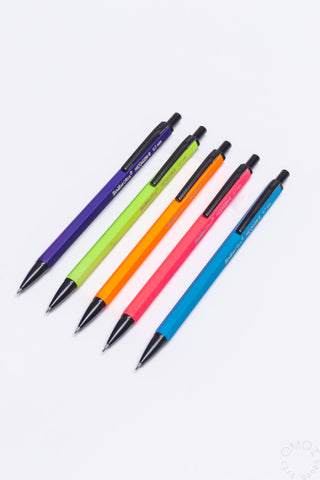 Scrikss Hexagon-R 0.7mm Clutch Mechanical Pencil Neon