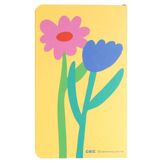 Slow Journal A6 Slim Open Dated Diary Flower