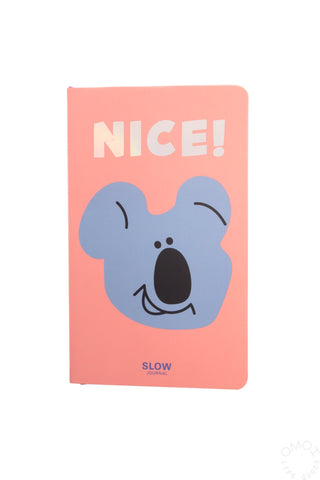 Slow Journal A6 Slim Open Dated Diary Nice! Koala