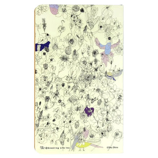 Slow Journal A6 Slim Open Dated Diary Shu Shiro Birds