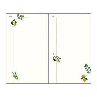 Slow Journal A6 Slim Open Dated Diary Yusuke Yonezu Desk Tools