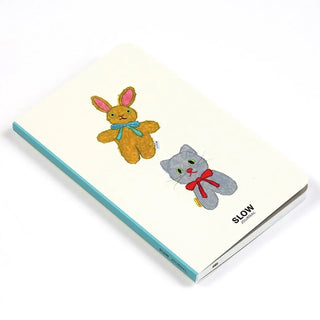 Slow Journal A6 Slim Open Dated Diary Yusuke Yonezu Stuffed Animals