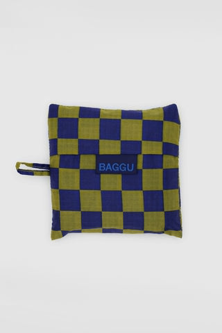 Standard BAGGU Pear Navy Check