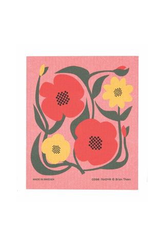 Swedish Dishcloth Flowers & Vines