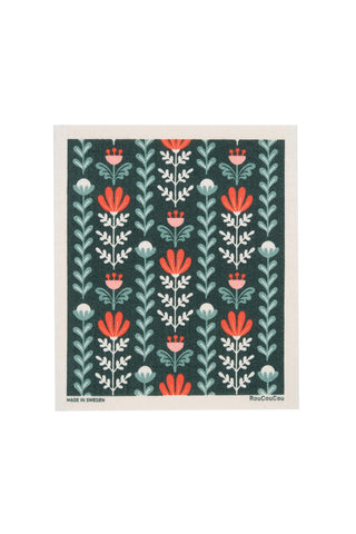 Swedish Dishcloth Holiday Flowers