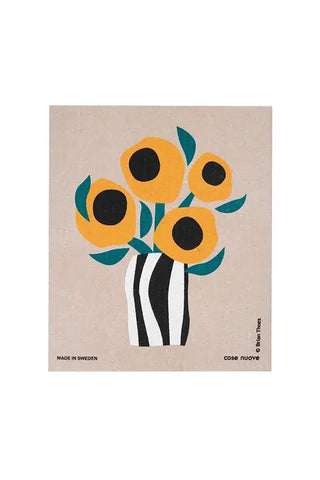 Swedish Dishcloth Sunflower Bouquet