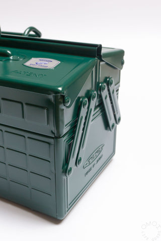 TOYO STEEL ST-350 Cantilever Toolbox Antique Green