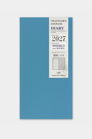 TRAVELER'S COMPANY 2027 Weekly + Memo Planner