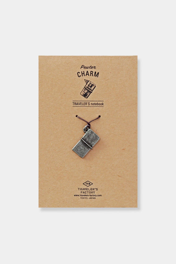 TRAVELER'S FACTORY Pewter Charm TN Journal
