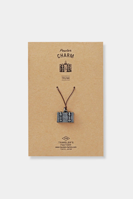 TRAVELER'S FACTORY Pewter Charm Trunk
