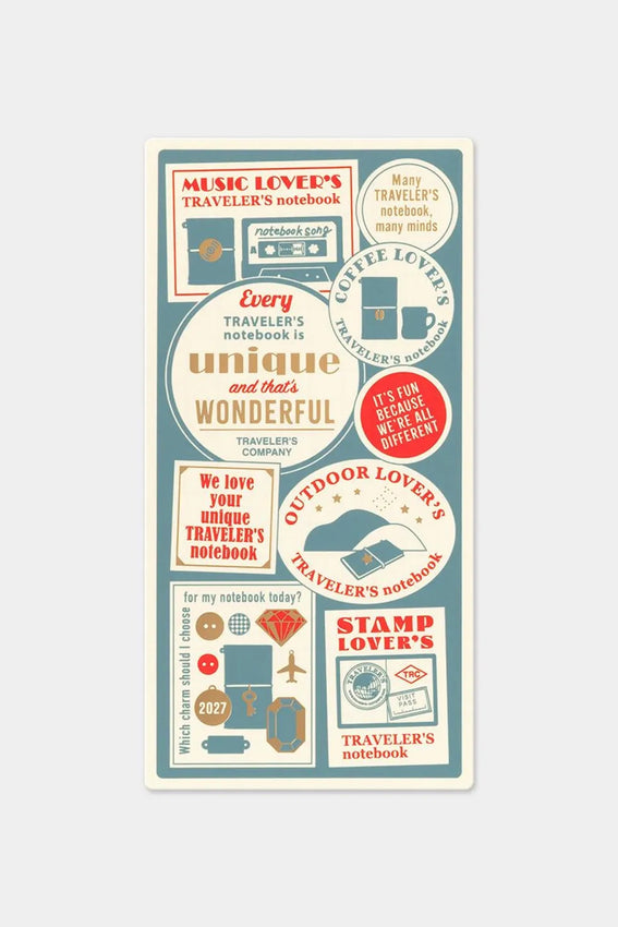 Notebook writing mat for 2027 with teal themed cover and grid layout