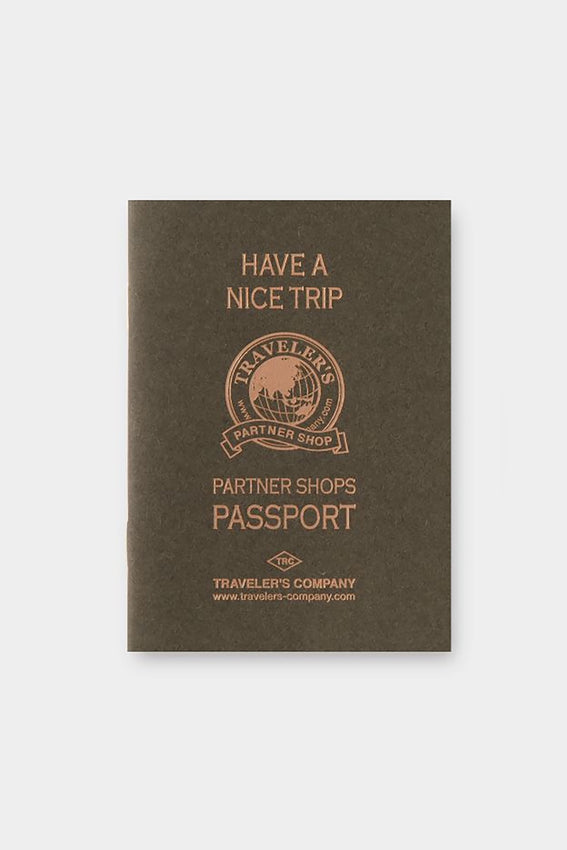 TRAVELER'S notebook Passport Size Refill Partner Shop Stamp