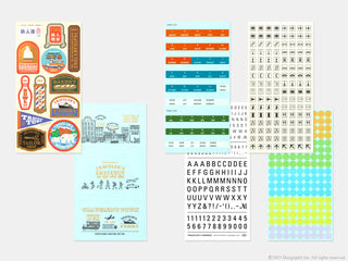 TRAVELER'S COMPANY 2024 Customize Sticker Pack