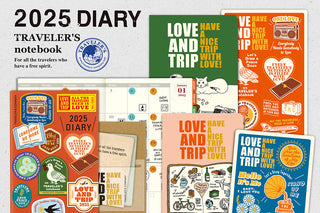 TRAVELER'S COMPANY 2025 Customize Sticker Pack