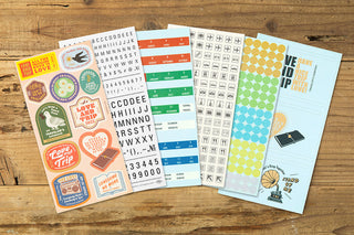 TRAVELER'S COMPANY 2025 Customize Sticker Pack