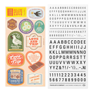 TRAVELER'S COMPANY 2025 Customize Sticker Pack