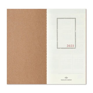 TRAVELER'S COMPANY 2025 Monthly Planner