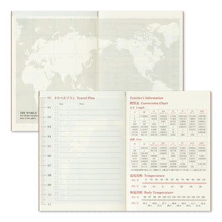 TRAVELER'S COMPANY 2025 Passport Monthly Planner