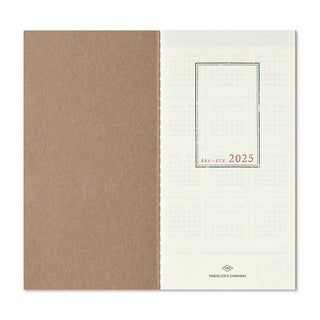 TRAVELER'S COMPANY 2025 Weekly + Memo Planner