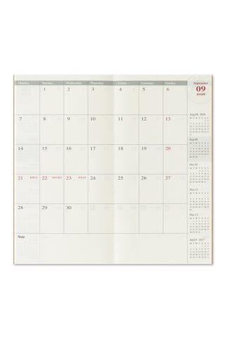 Monthly calendar showing September 2026 on a white background