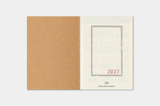 TRAVELER'S COMPANY 2027 Passport Monthly Planner