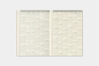 TRAVELER'S COMPANY 2027 Passport Monthly Planner