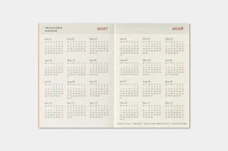 TRAVELER'S COMPANY 2027 Passport Monthly Planner