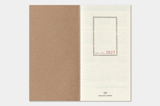 TRAVELER'S COMPANY 2027 Weekly + Memo Planner