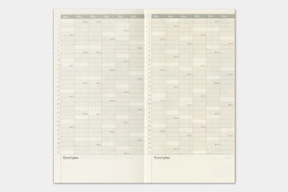 TRAVELER'S COMPANY 2027 Monthly Planner