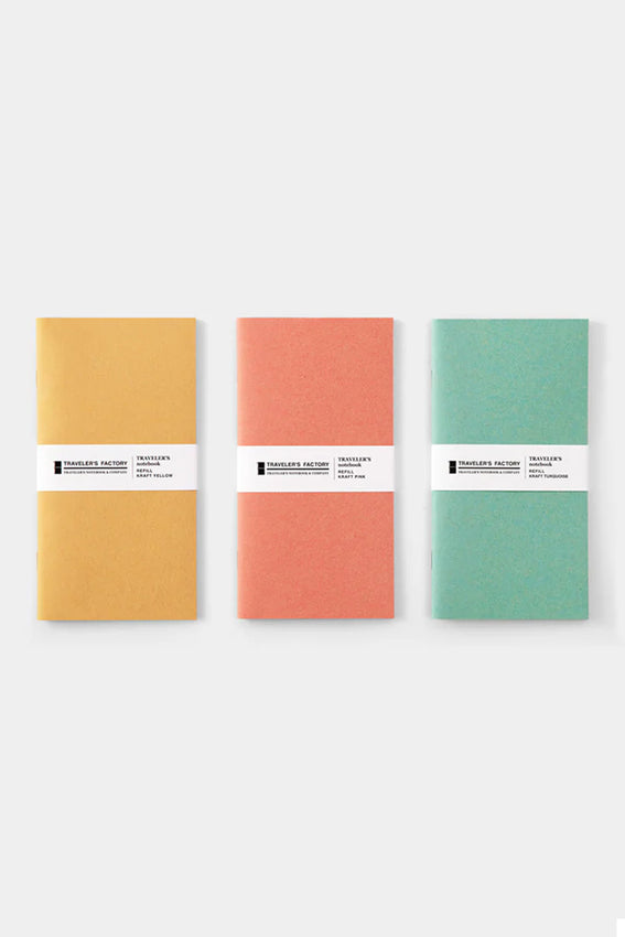 TRAVELER'S FACTORY Kraft Notebook