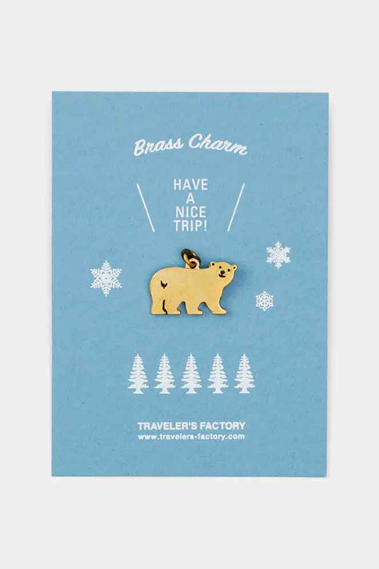 TRAVELER'S FACTORY Brass Bear Charm