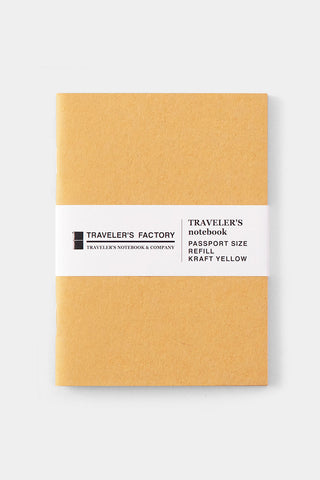 TRAVELER'S FACTORY Passport Kraft Notebook