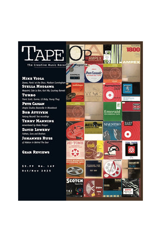 Tape Op Magazine Oct/Nov '25 No. 169